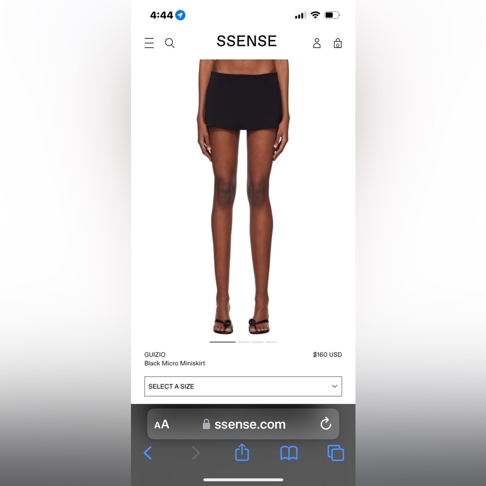 brand new danielle guizio micro mini skirt